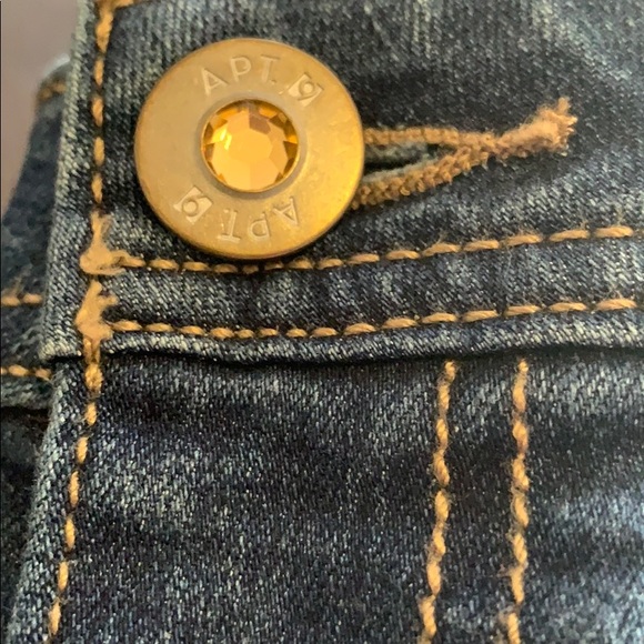 APT 9 Bootcut light wash jeans size 10 - Picture 4 of 6